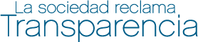 La sociedad reclama Transparencia